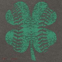 St. Patricks Day Baseball Four Leaf Clover Shamrock  Cotton Canvas Backpack