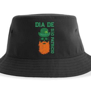 SAINT PATRICK'S DAY SKULL DESIGN Sustainable Bucket Hat