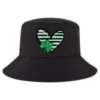 St Patrick's Day Clover Heart Holiday Cool Comfort Performance Bucket Hat