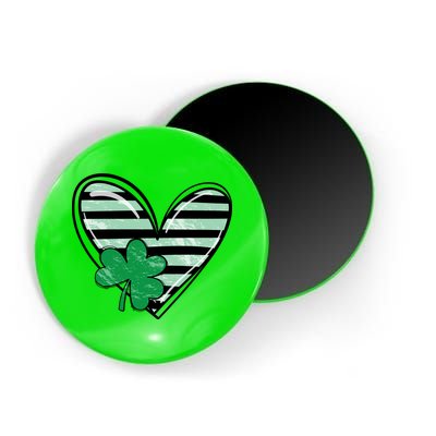 St Patrick's Day Clover Heart Holiday Magnet