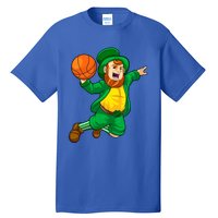 St Patricks Day Leprechaun Basketball Lucky Gift Tall T-Shirt