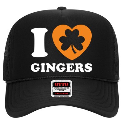 St Patricks Day Ginger Irish Pride I Love Gingers Redhead Trucker Hat