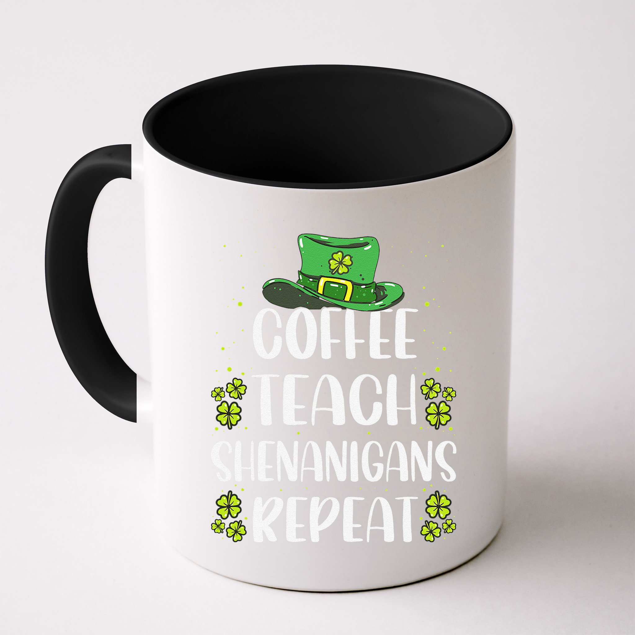 St Patricks Dayeachers Design Foreacher Who Loves Coffee Mug