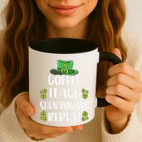 St Patricks Dayeachers Design Foreacher Who Loves Coffee Mug