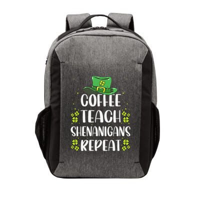 St Patricks Dayeachers Design Foreacher Who Loves Coffee Vector Backpack