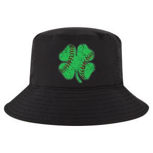 St Patrick's Day Baseball Catcher Pitcher Shamrock Cool Comfort Performance Bucket Hat