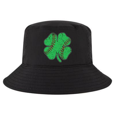 St Patrick's Day Baseball Catcher Pitcher Shamrock Cool Comfort Performance Bucket Hat
