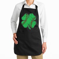 St Patrick's Day Baseball Catcher Pitcher Shamrock Apron