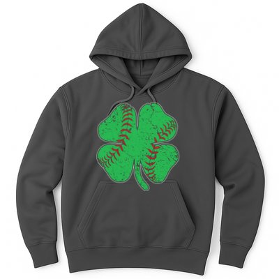 St Patrick's Day Baseball Catcher Pitcher Shamrock Hoodie