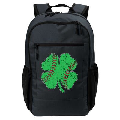 St Patrick's Day Baseball Catcher Pitcher Shamrock Backpack