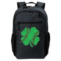 St Patrick's Day Baseball Catcher Pitcher Shamrock Backpack