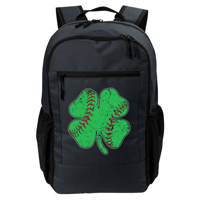 St Patrick's Day Baseball Catcher Pitcher Shamrock Backpack