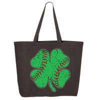 St Patrick's Day Baseball Catcher Pitcher Shamrock 25L Jumbo Tote