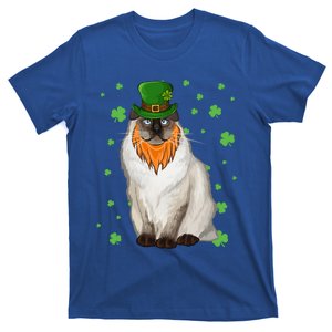 St Patricks Day Bir Cat Shamrock Gift T-Shirt