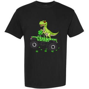 St Patricks day dinosaur Monster turck trex Garment-Dyed Heavyweight T-Shirt