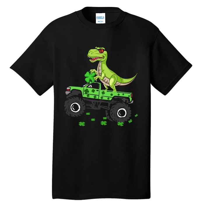 St Patricks day dinosaur Monster turck trex Tall T-Shirt