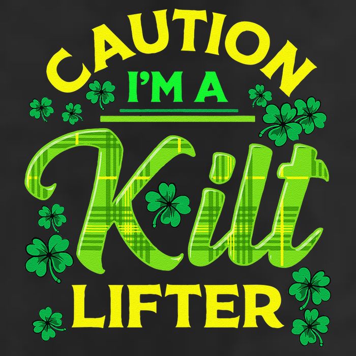 St Patrick's Day Caution I'm A Kilt Lifter 25L Jumbo Tote