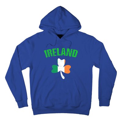 St Patrick's Day Ireland Flag Shamrock Symbol Funny Gift Hoodie