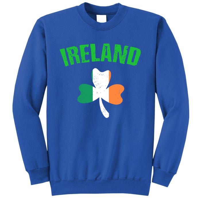 St Patrick's Day Ireland Flag Shamrock Symbol Funny Gift Sweatshirt