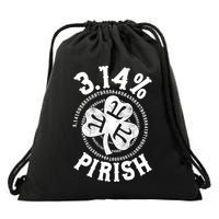 St Patrick Day 3.14% Pirish Pi Day St. Patrick’S Nerd Gift Drawstring Bag