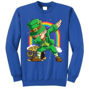 St Patricks Day Dabbing Leprechaun Funny Dab Dance Cool Gift Sweatshirt