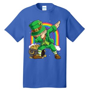 St Patricks Day Dabbing Leprechaun Funny Dab Dance Cool Gift Tall T-Shirt