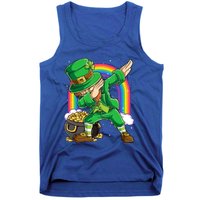 St Patricks Day Dabbing Leprechaun Funny Dab Dance Cool Gift Tank Top