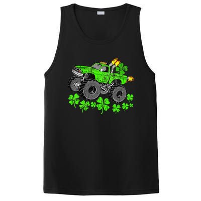 St Patricks Day Lucky Monster Truck PosiCharge Competitor Tank