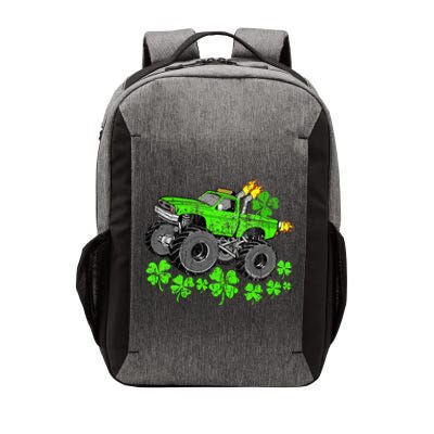 St Patricks Day Lucky Monster Truck Vector Backpack