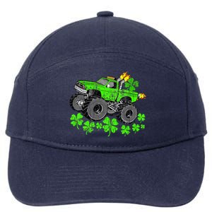 St Patricks Day Lucky Monster Truck 7-Panel Snapback Hat