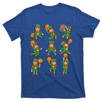 St Patricks Day Leprechaun Basketball Player Gift T-Shirt