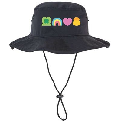 St Patricks Day Lucky Charm Pot Gold Irish Shamrock Rainbow Bucket Hat