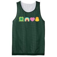 St Patricks Day Lucky Charm Pot Gold Irish Shamrock Rainbow Mesh Reversible Basketball Jersey Tank