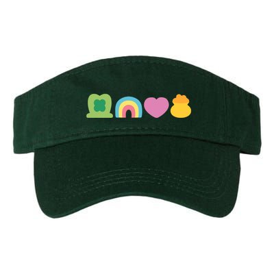 St Patricks Day Lucky Charm Pot Gold Irish Shamrock Rainbow Visor