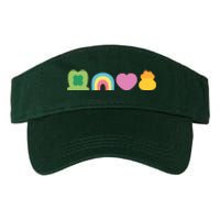 St Patricks Day Lucky Charm Pot Gold Irish Shamrock Rainbow Valucap Bio-Washed Visor