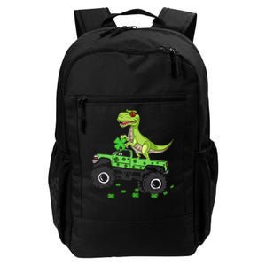 St Patricks Day Boy Dinosaur Monster Turck Trex Daily Commute Backpack