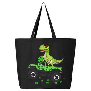 St Patricks Day Boy Dinosaur Monster Turck Trex 25L Jumbo Tote