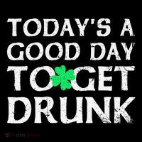 St Patrick's Dayoday's A Good Dayo Get Drunk Cooling Performance Long Sleeve Crew