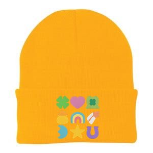 St Patricks Day Lucky Charm Knit Cap Winter Beanie