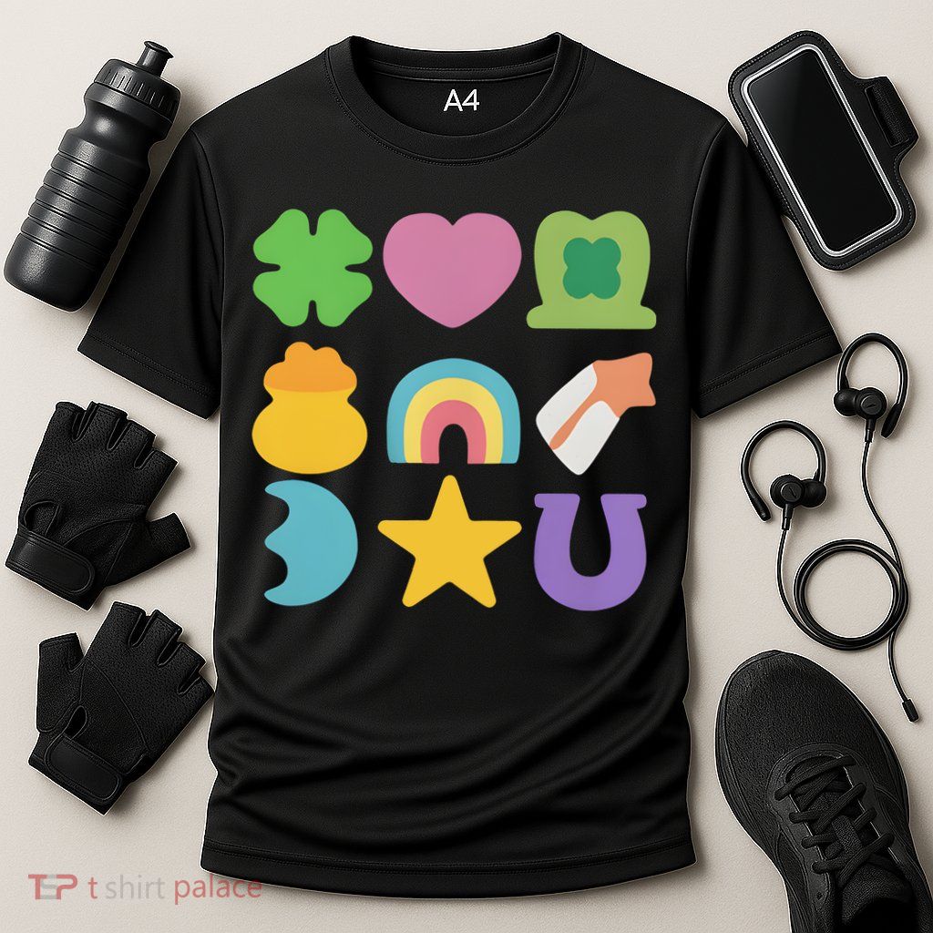St Patricks Day Lucky Charm Performance Shirt