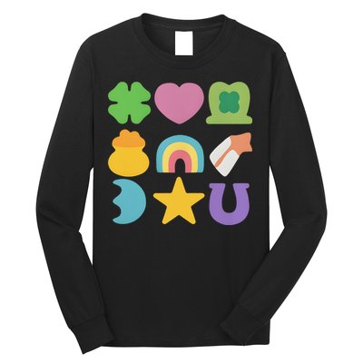 St Patricks Day Lucky Charm Long Sleeve Shirt