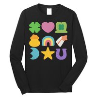 St Patricks Day Lucky Charm Long Sleeve Shirt