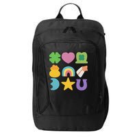 St Patricks Day Lucky Charm City Backpack