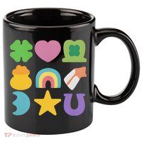 St Patricks Day Lucky Charm 11oz C Handle Ceramic Mug