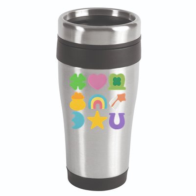 St Patricks Day Lucky Charm 16oz Travel Tumbler
