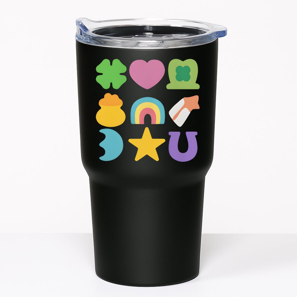 St Patricks Day Lucky Charm Tumbler
