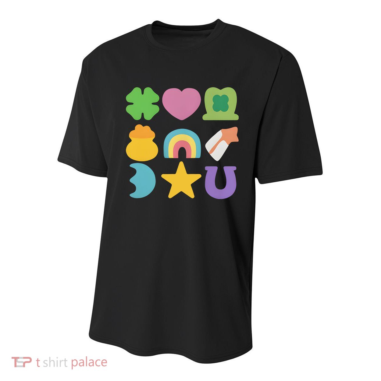 St Patricks Day Lucky Charm Youth Performance Sprint T-Shirt