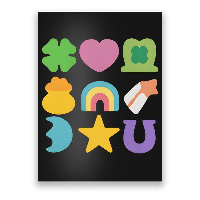 St Patricks Day Lucky Charm Poster