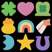 St Patricks Day Lucky Charm Poster
