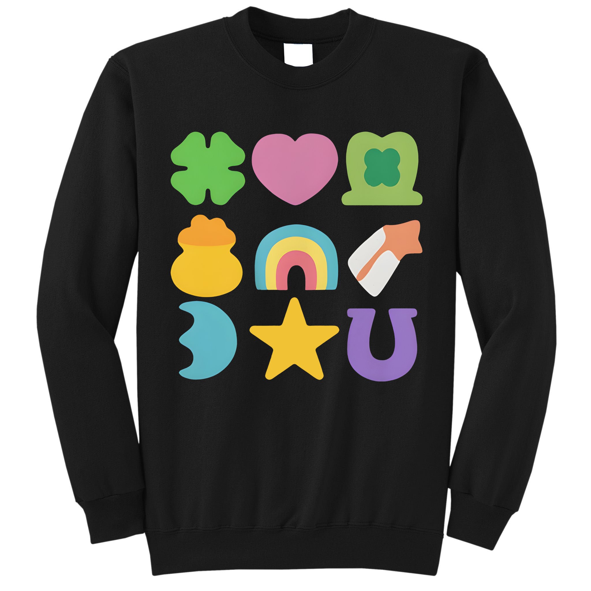 St Patricks Day Lucky Charm Tall Sweatshirt